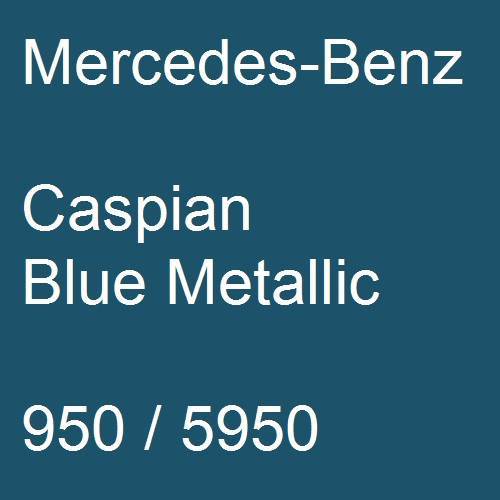 Mercedes-Benz, Caspian Blue Metallic, 950 / 5950.